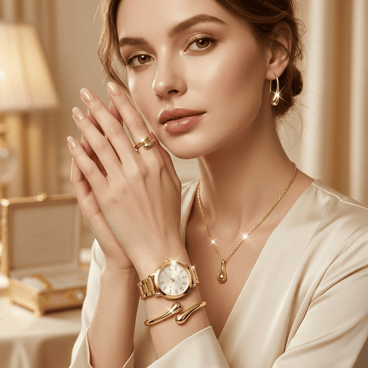 Aurora Gold — The 5-Piece Set That Makes You a Queen - TZ