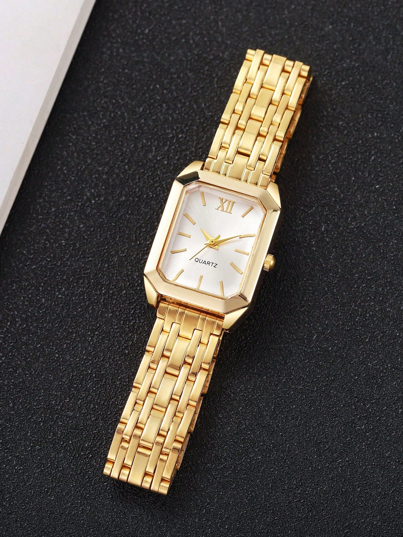 GOLDIE — Duo of 2 Golden Watches · White & Green - TZ