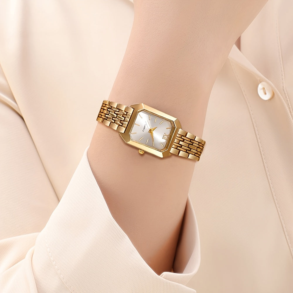 GOLDIE — Duo of 2 Golden Watches · White & Green - TZ