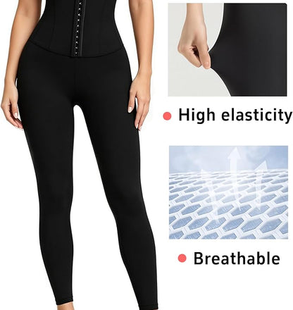 CurveFit — High-Waist Tummy-Control Shaping Leggings (TZ)