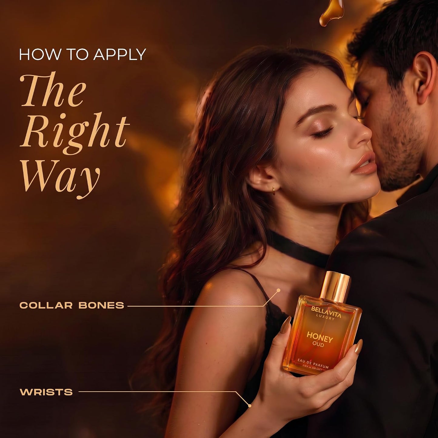 Bella Vita Luxury Honey Oud — Unisex Eau de Parfum, 100 ml (TZ)