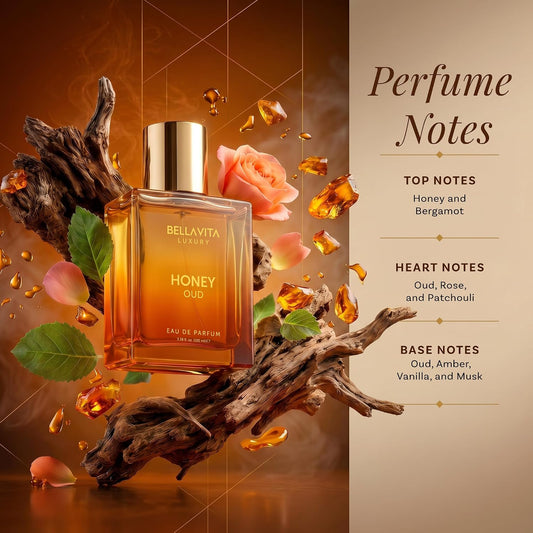 Bella Vita Luxury Honey Oud — Unisex Eau de Parfum, 100 ml (TZ)