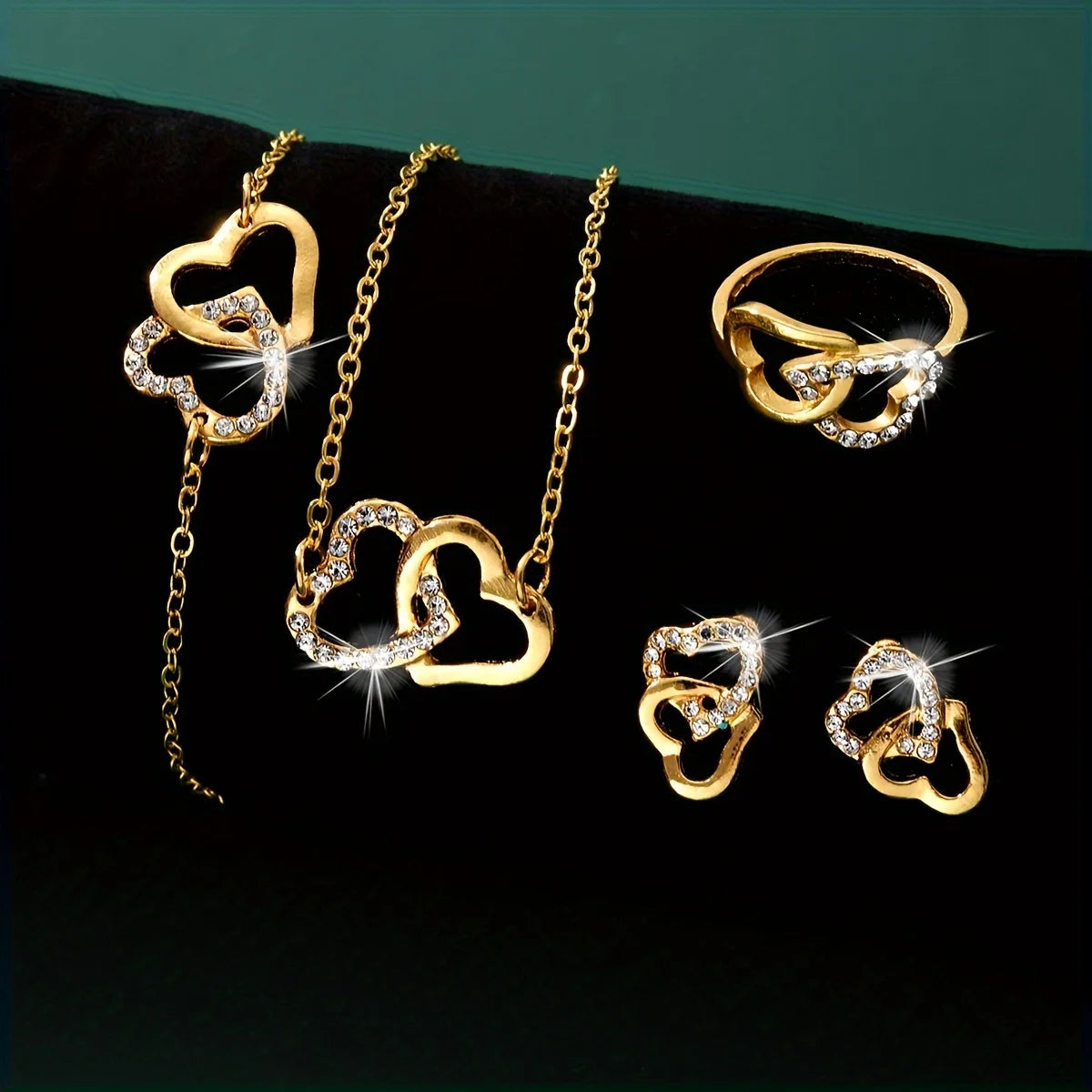 Serena™ 5-Piece Royal Elegance Watch & Jewelry Set - TZ