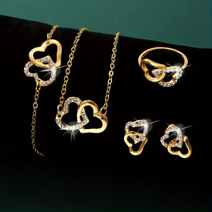 Serena™ 5-Piece Royal Elegance Watch & Jewelry Set - TZ
