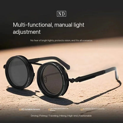 CHROMA — Retro Look & Adjustable Tint Sunglasses · Unisex (TZ)