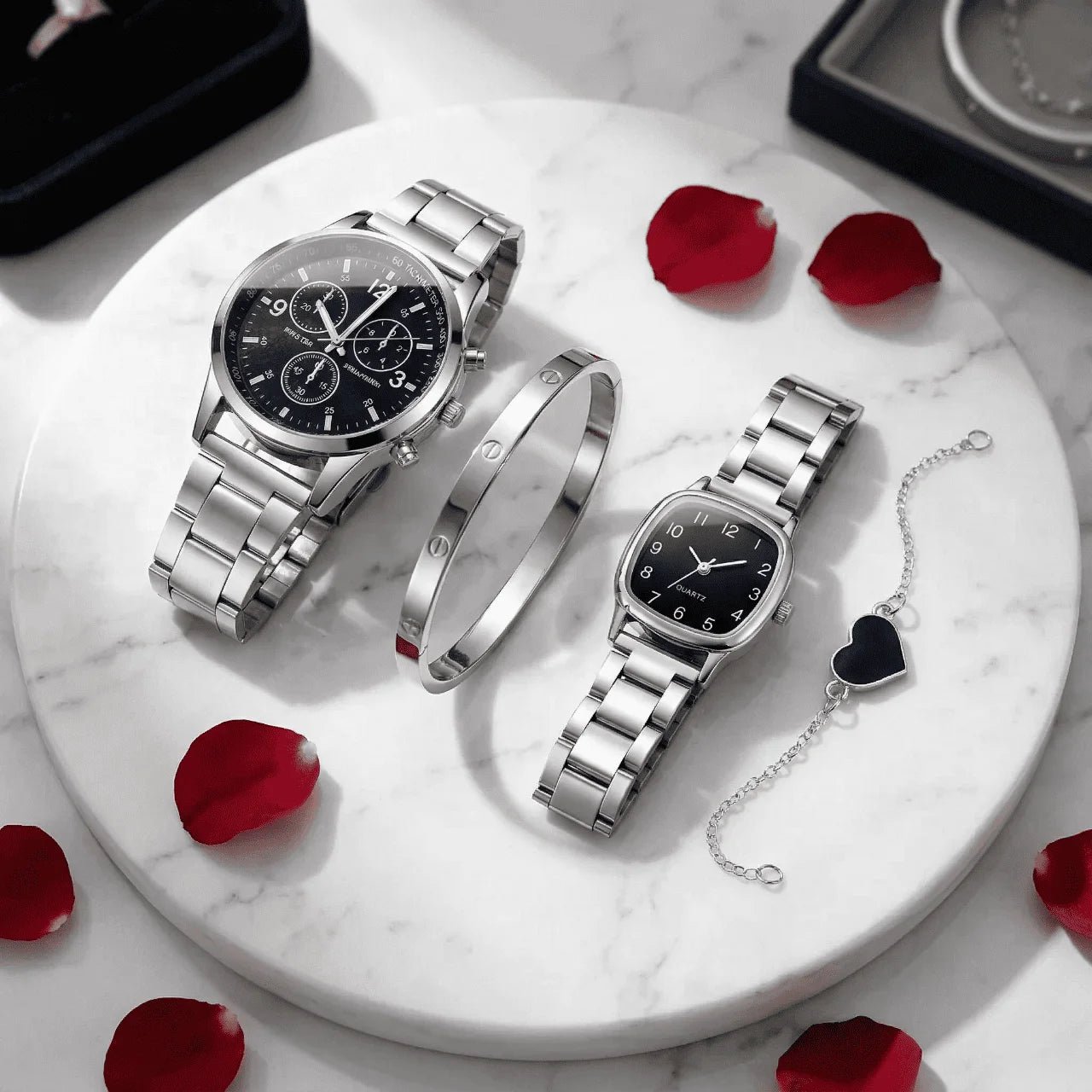 Duamor™ — The Ultimate Couple Watch Gift Set That Says “We Belong Together” - TZ