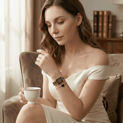 Timeless Love Couple Watch Set – Elegant Matching Watches & Bracelets (TZ)
