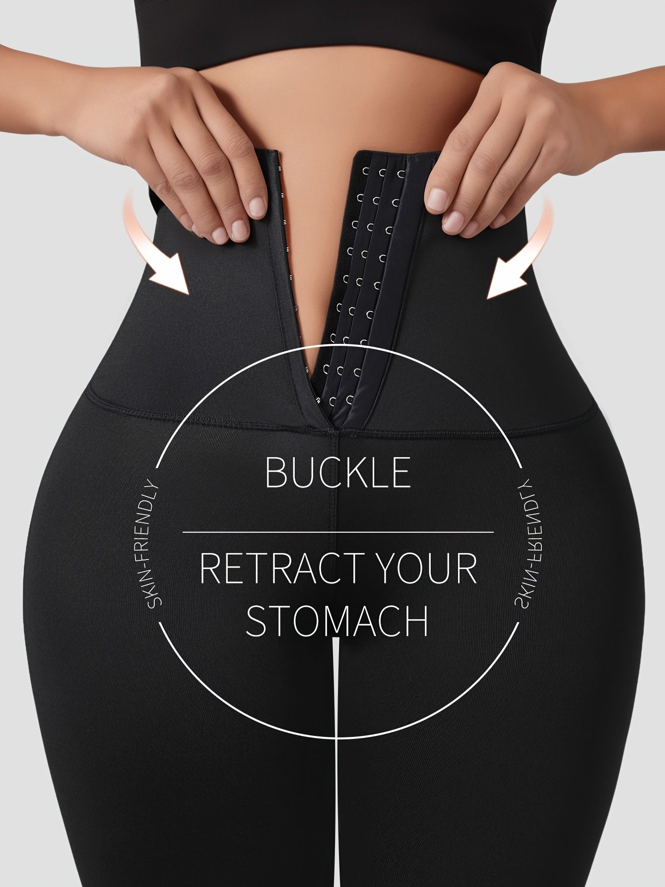 CurveFit — High-Waist Tummy-Control Shaping Leggings (TZ)