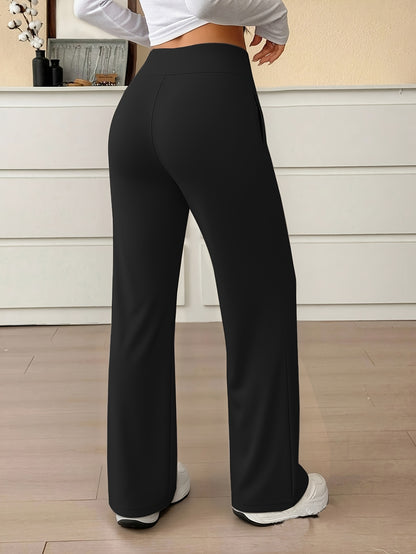 Nova High-Waist Wide-Leg Pants – Tummy Control, Sculpting Fit (TZ)