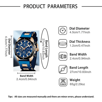 Cobalt — The Men's Watch That Commands Attention 🔷 - TZ