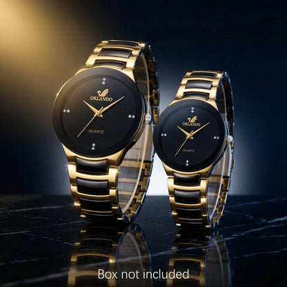 Orlando Premium Duo Watch Set – Elegant Pair for Couples - TZ